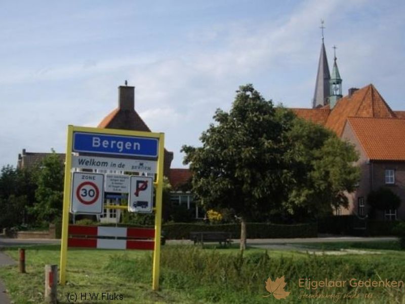 grafmonument Bergen Algemene Begraafplaats Nieuw Bergen