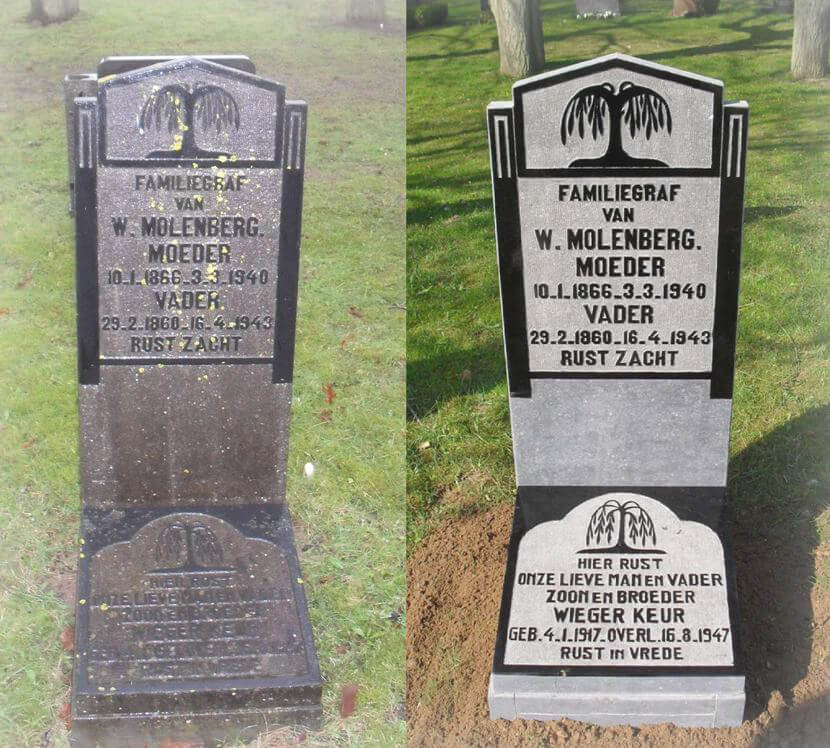 restauratie grafmonument