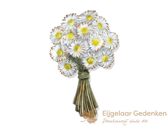 Grafdecoratie bloemen S20859