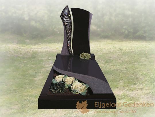 Grafmonument met Airbrush