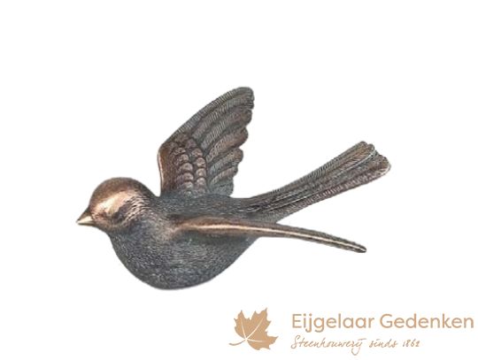 Grafornament van een vogeltje S37138