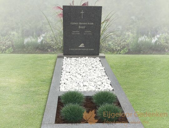 Traditioneel grafmonument