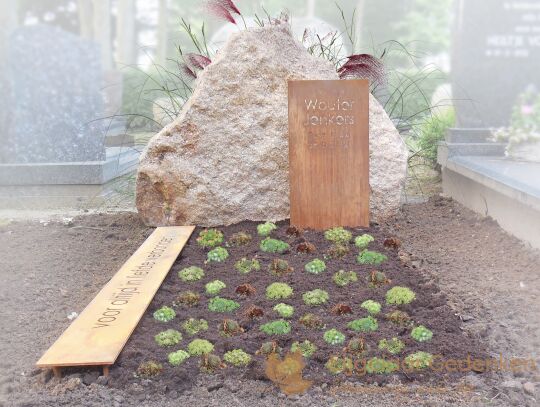 Zwerfkeien grafmonument