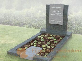 Eenvoudig grafmonument