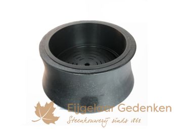 Graf bloempot voor op een grafsteen model 02