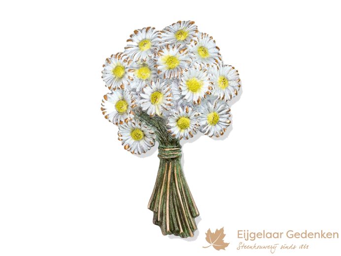 Grafdecoratie bloemen S20859 foto 1