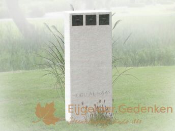 Grafmonument met zuil