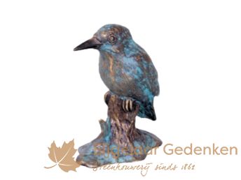 Grafornament van een ijsvogel F6006fa
