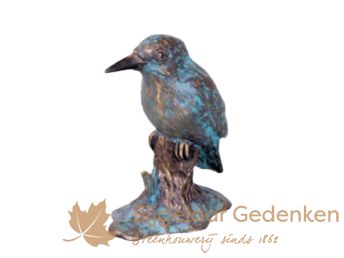 Grafornament van een ijsvogel F6006fa