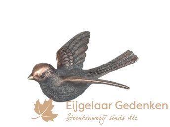 Grafornament van een vogeltje S37138