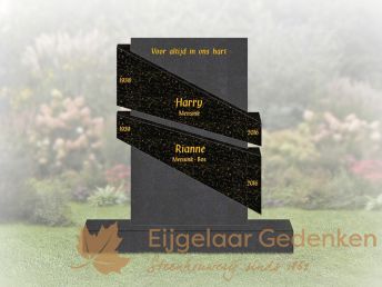 Grafsteen "Altijd bij Elkaar" | NR00006
