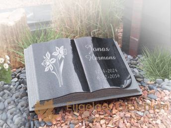Grafsteen boek voor algemeen graf