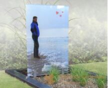 Grafsteen strand foto 2
