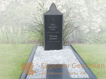 Klassiek grafmonument met fraaie details