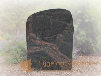 Ruwe grafsteen 03 | E080 van Aurora graniet