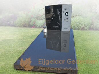 Traditioneel grafmonument