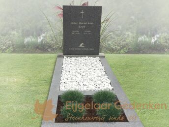 Traditioneel grafmonument