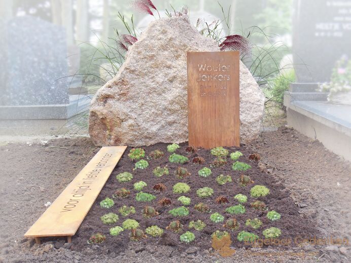 Zwerfkeien grafmonument foto 1